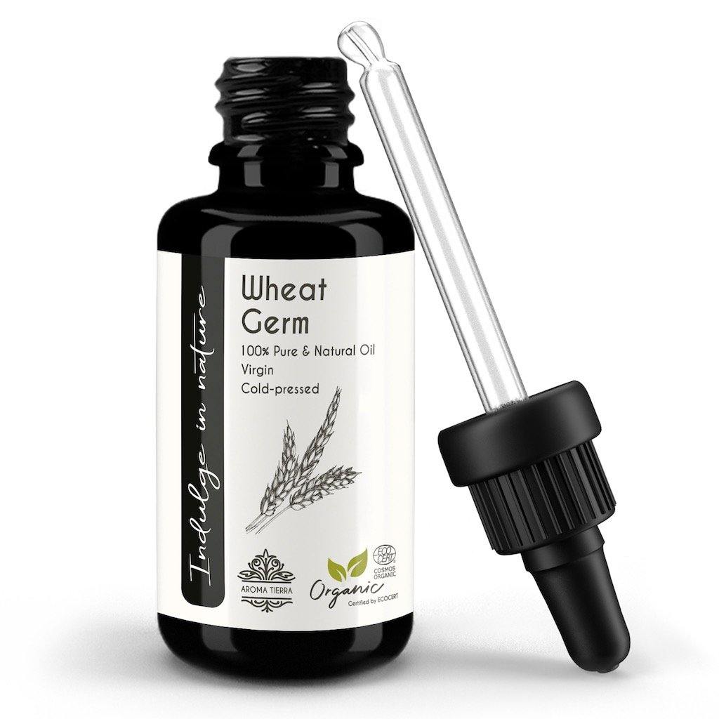 Organic Wheat Germ Oil - Aroma Tierra
