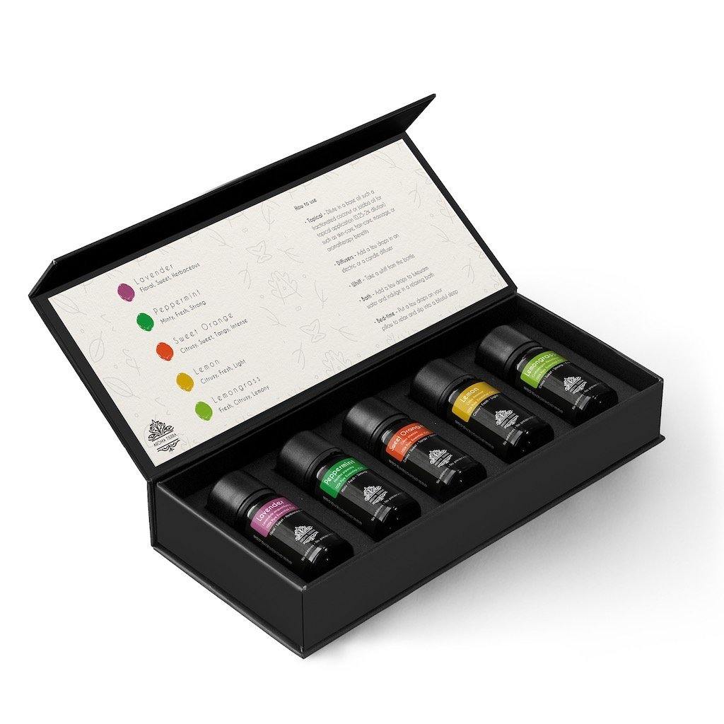 Aroma Tierra - Top 5 Essential Oil Pack