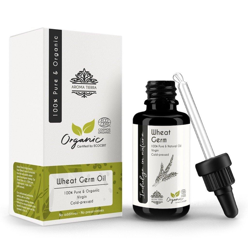 Organic Wheat Germ Oil - Aroma Tierra