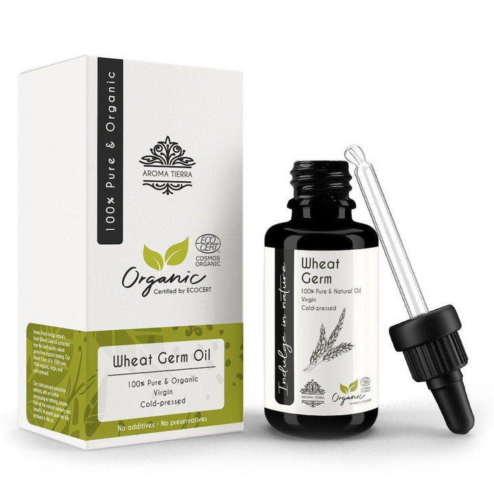 Organic Wheat Germ Oil - Aroma Tierra