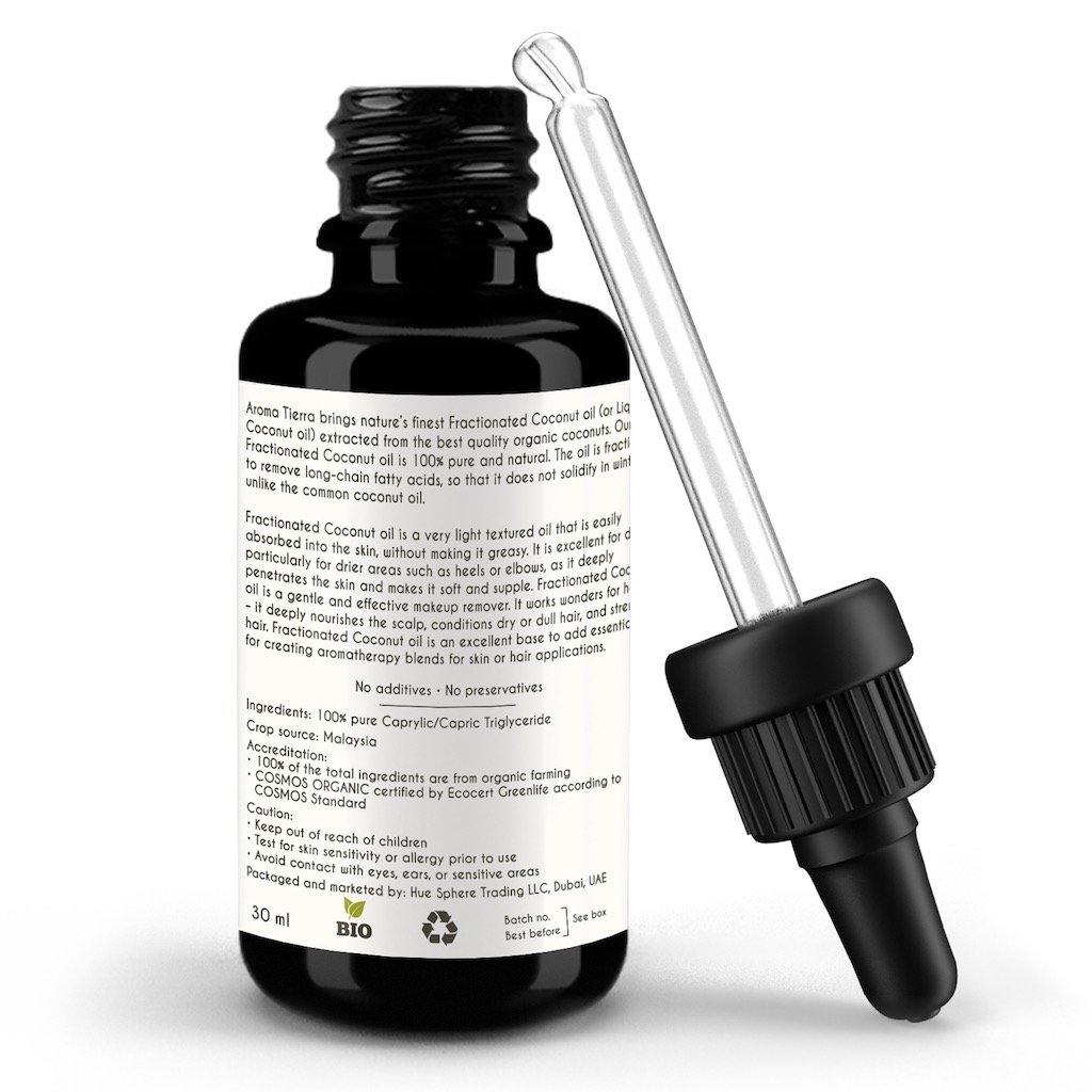 Aroma Tierra - Certified  Organic Coconut Oil Fractionated