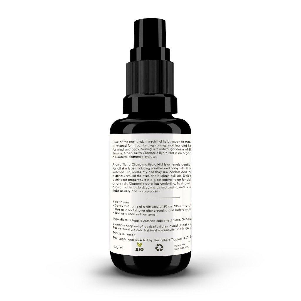 Chamomile Hydro Mist (Certified Organic) - Face & Body - 30ml - Aroma Tierra