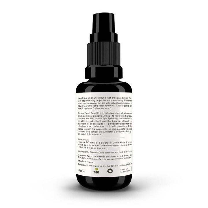 Neroli Hydro Mist (Certified Organic) - Face & Body - 30ml - Aroma Tierra