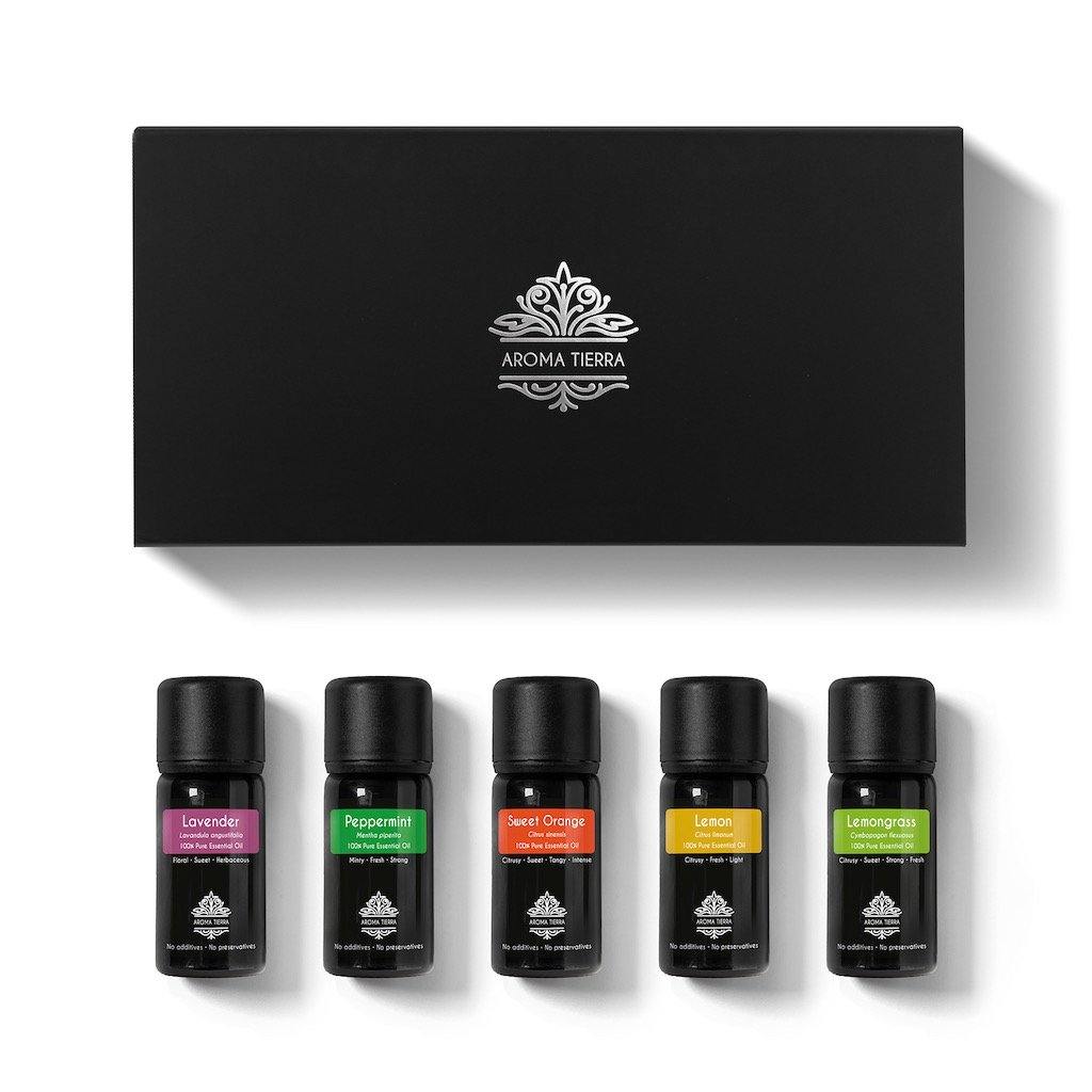 Aroma Tierra - Top 5 Essential Oil Pack