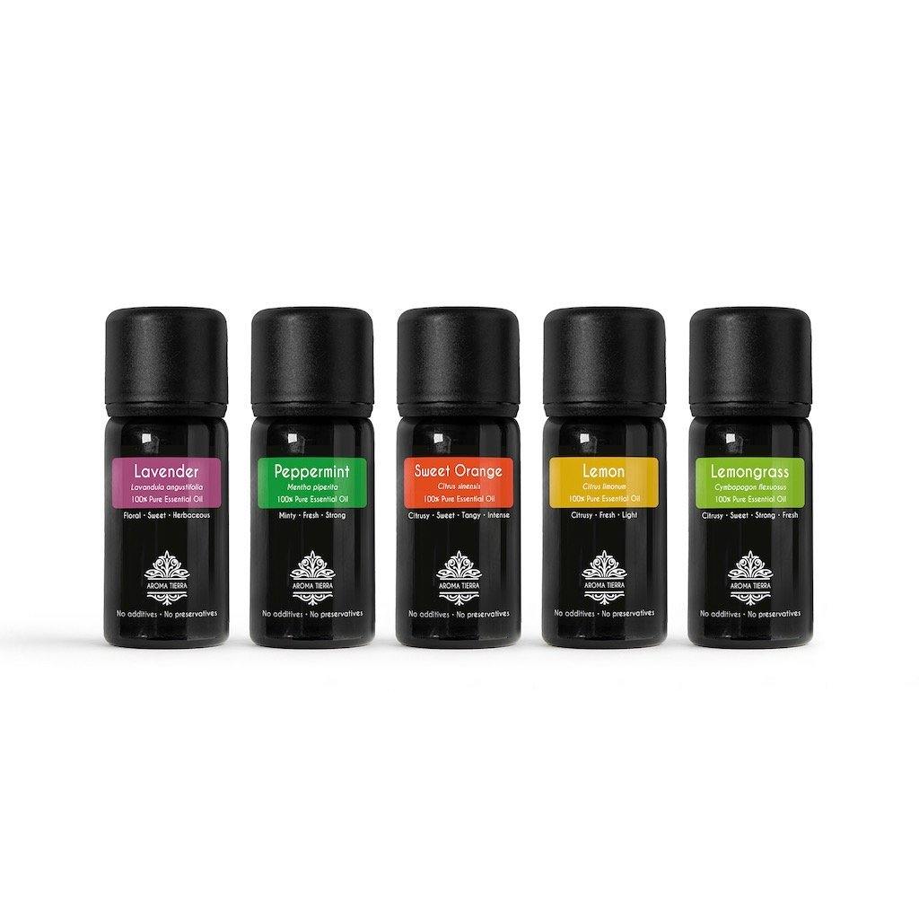 Aroma Tierra - Top 5 Essential Oil Pack