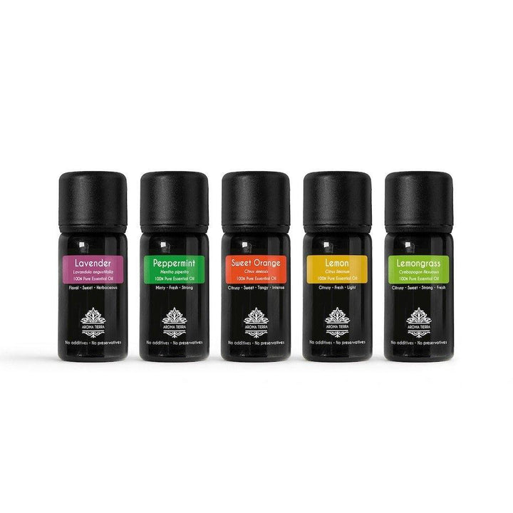 Aroma Tierra - Top 5 Essential Oil Pack