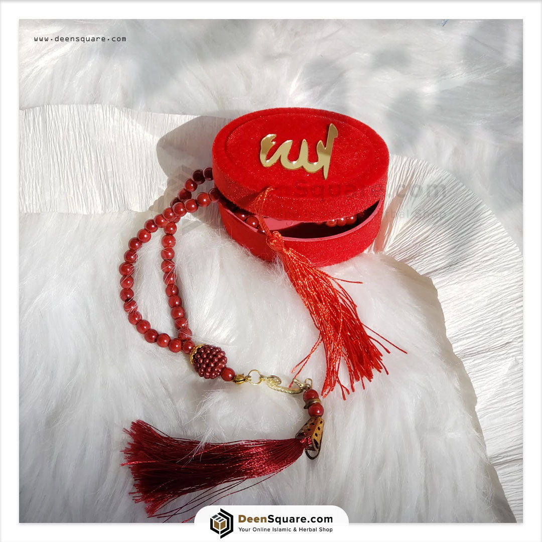 Tasbeeh (Beads) with Gift Box - (تسبيح‎‎)