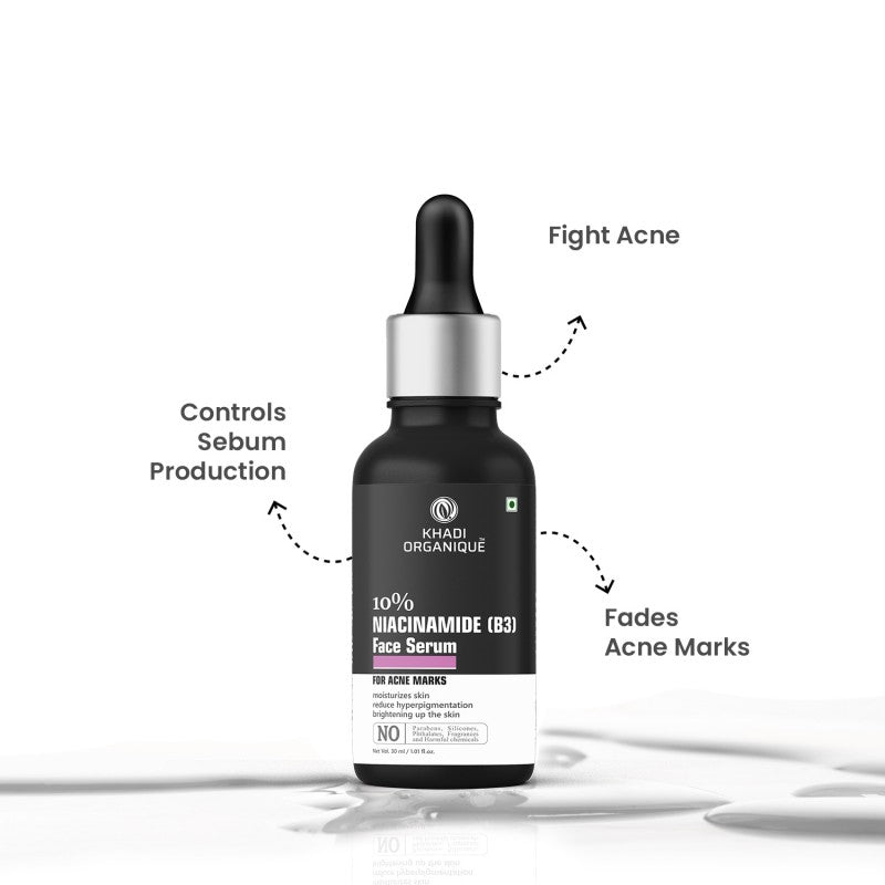 10% Niacinamide (B3) Face Serum - Khadi Organique