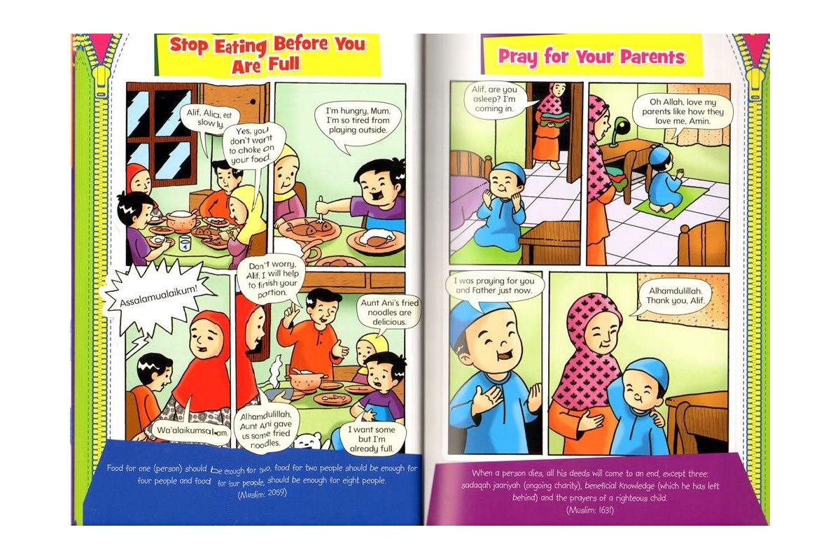 Sunnah of Prophet Muhammad - 101 Comics