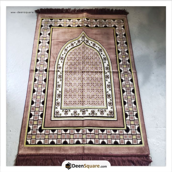 Turkish Prayer Mat - 80 x 120 cm, Large Size | سجادة صلاة تركية