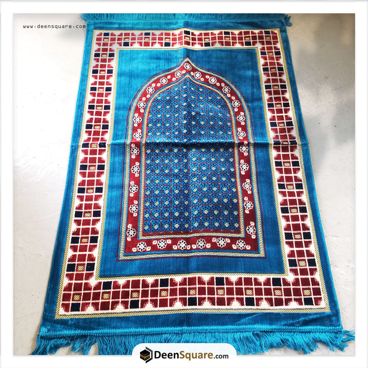 Turkish Prayer Mat - 80 x 120 cm, Large Size | سجادة صلاة تركية