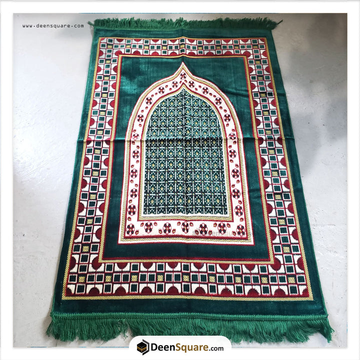 Turkish Prayer Mat - 80 x 120 cm, Large Size | سجادة صلاة تركية
