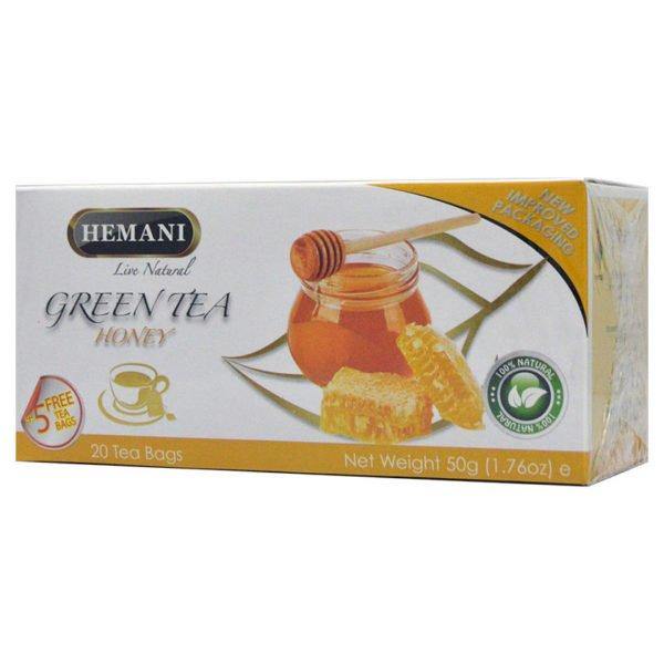 Hemani Green Tea Honey 40g - DeenSquare.com