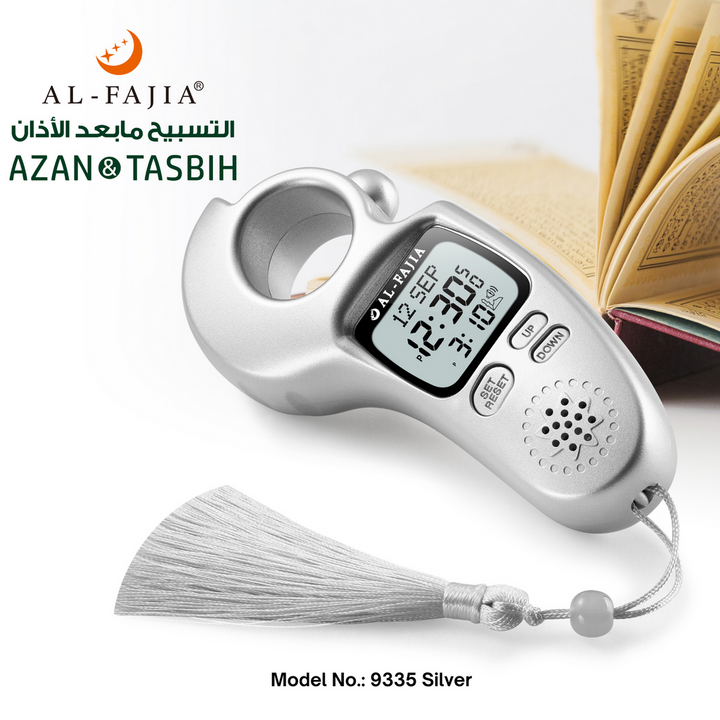 Portable Digital Tasbih and Azan Tally Counter