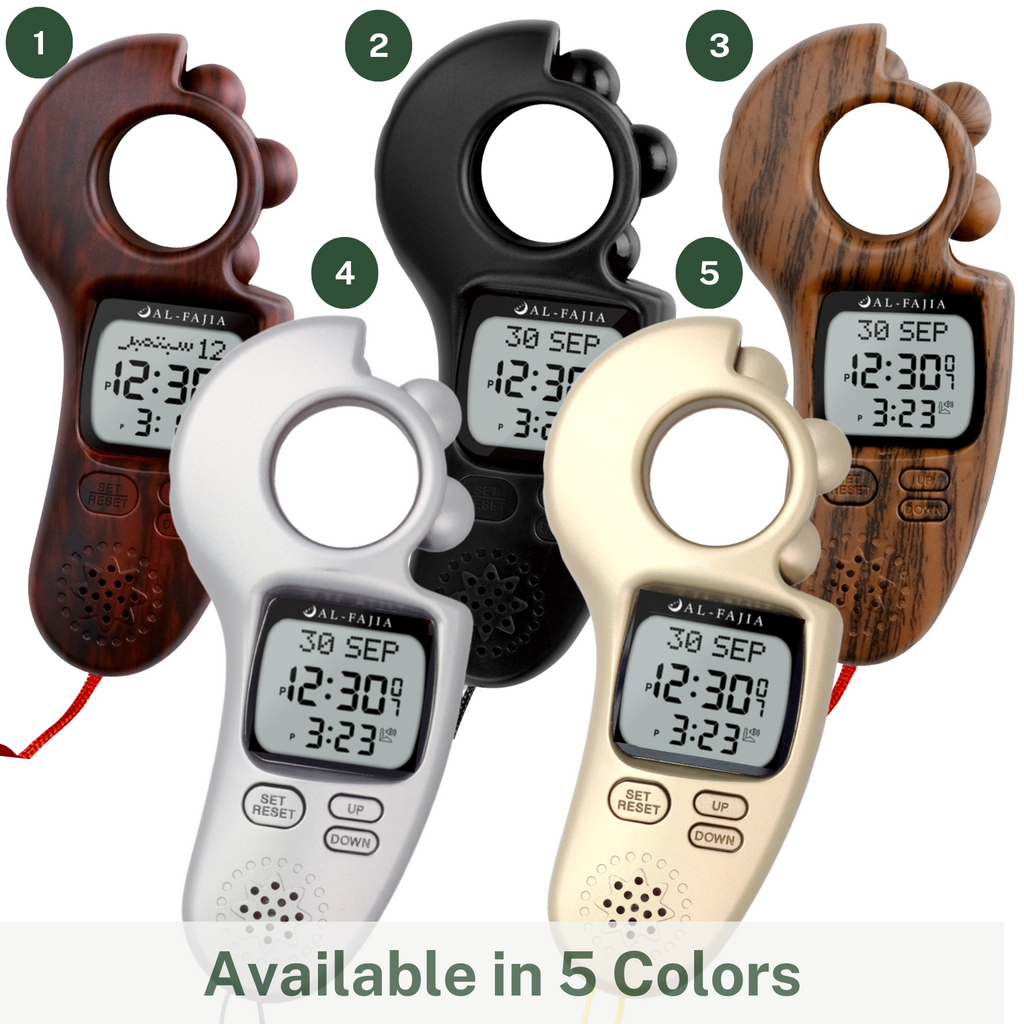 Portable Digital Tasbih and Azan Tally Counter