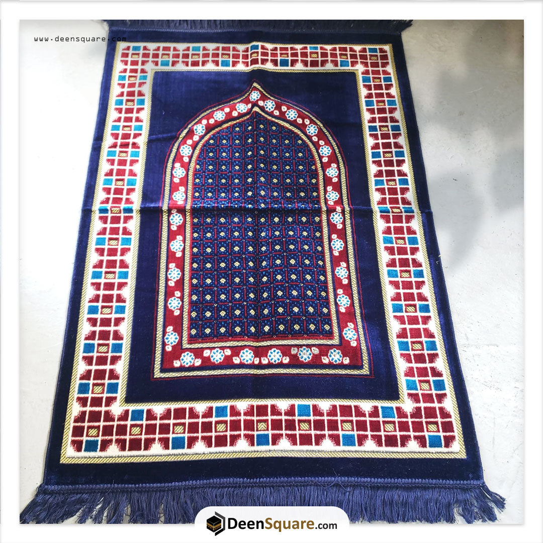Turkish Prayer Mat - 80 x 120 cm, Large Size | سجادة صلاة تركية