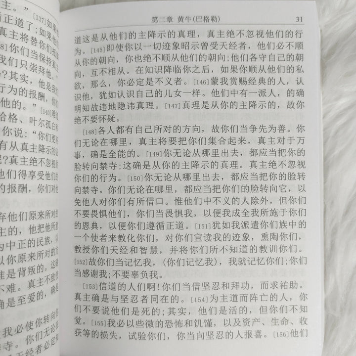 Chinese Quran Pocket Size (Without Arabic) - 中文译解古兰经 - TR. 马坚 译