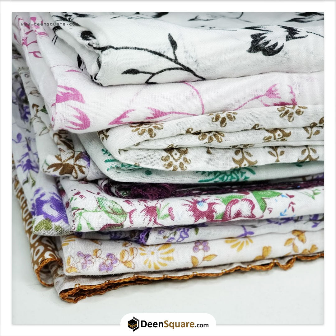 Ladies Cotton Prayer Scarf