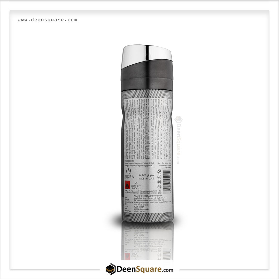 MILANO 200 ML DEO - MEN