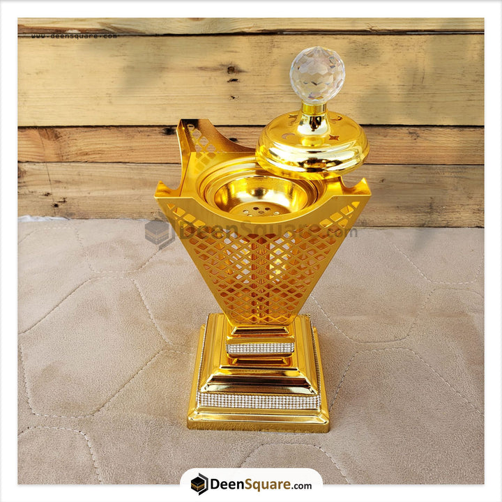Golden Arabia Metal Bakhoor Burner - YMK507