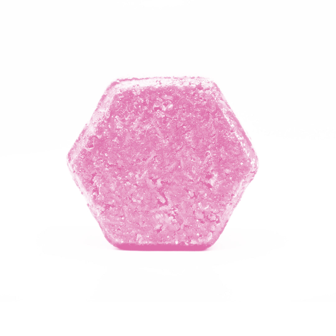 HANDMADE VEGAN SOLID SHAMPOO BAR - ROSE QUARTZ- The Skin Concept