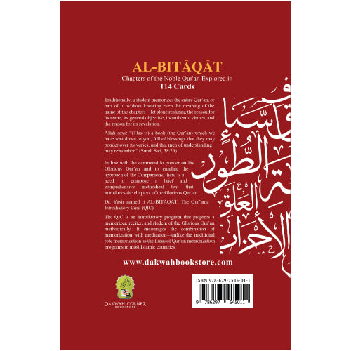 Al-Bitaqat: Chapters of the Noble Qur’an Explored in 114 Cards