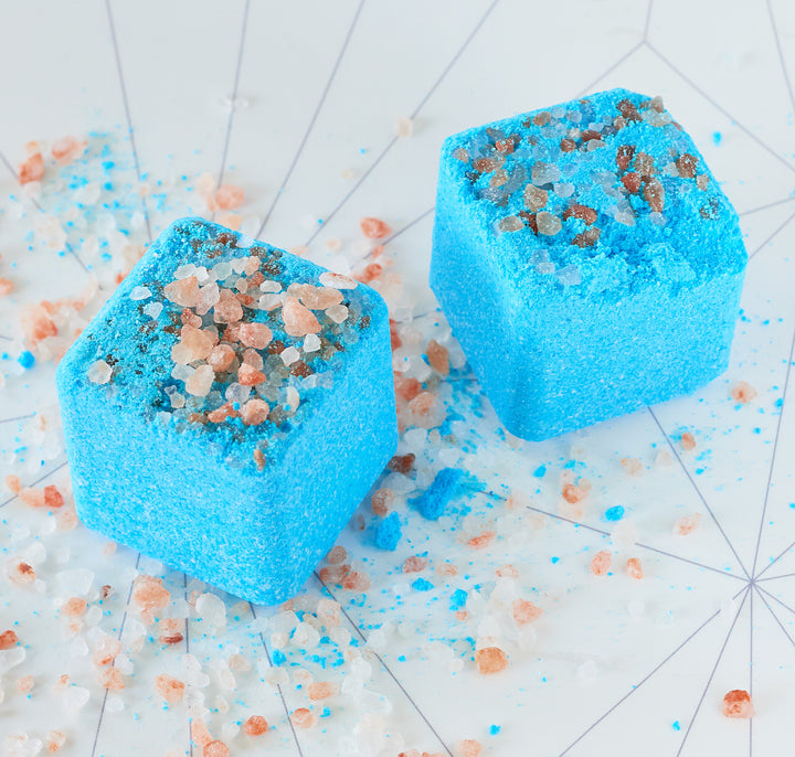 Handmade Himalayan Salt Bath Bomb - Galactic- The Skin Concept