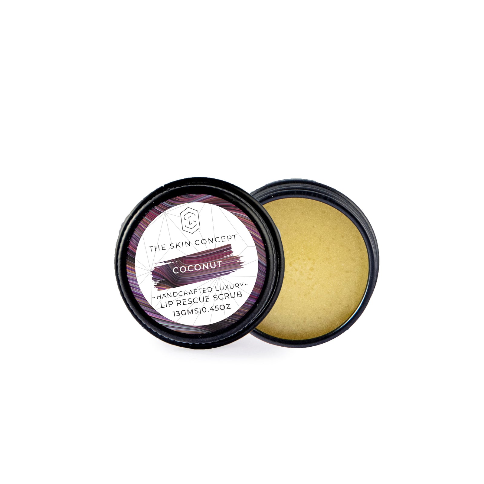 Handmade Lip Scrub - Coconut- The Skin Concept