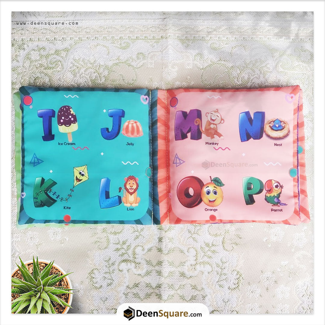 Let's Learn ABC - Soft Plush Book for Kids