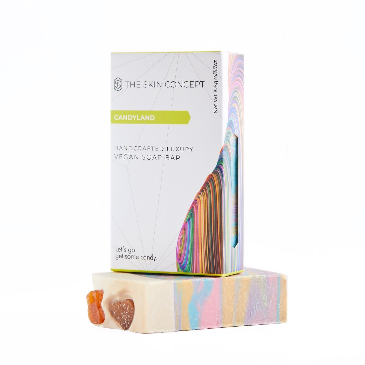 Handmade Premium Soap Bar - Candyland- The Skin Concept