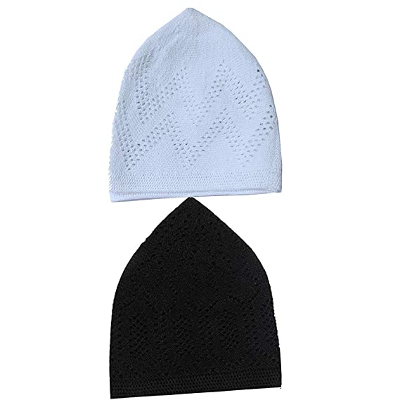 Muslim Prayer Knitted Cap - قبعة المسلم للرجال