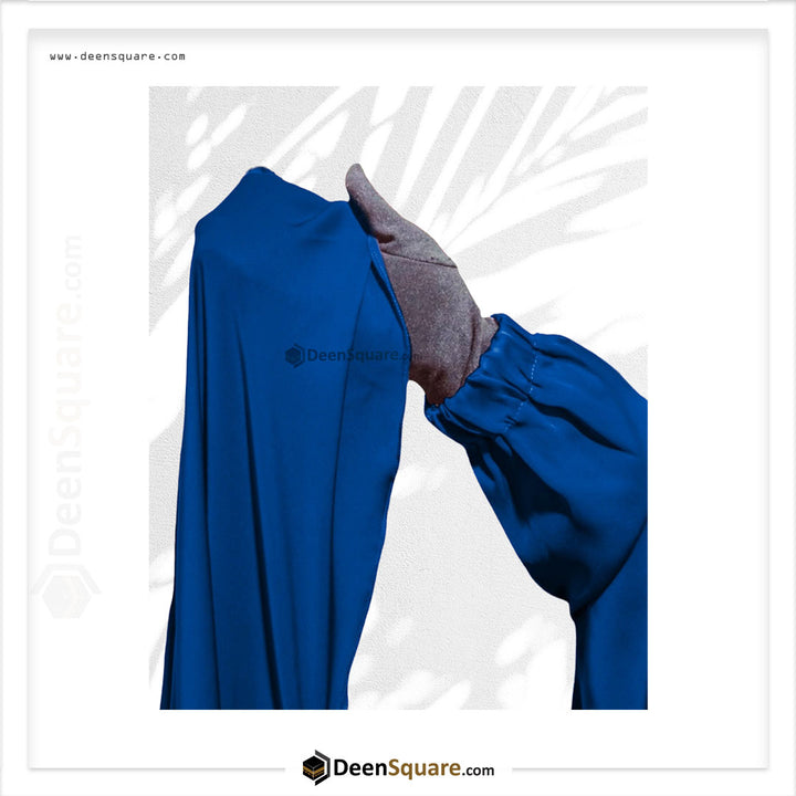 3 Piece Jilbab (Band Sleeves) - Khimar with Skirt and Niqab