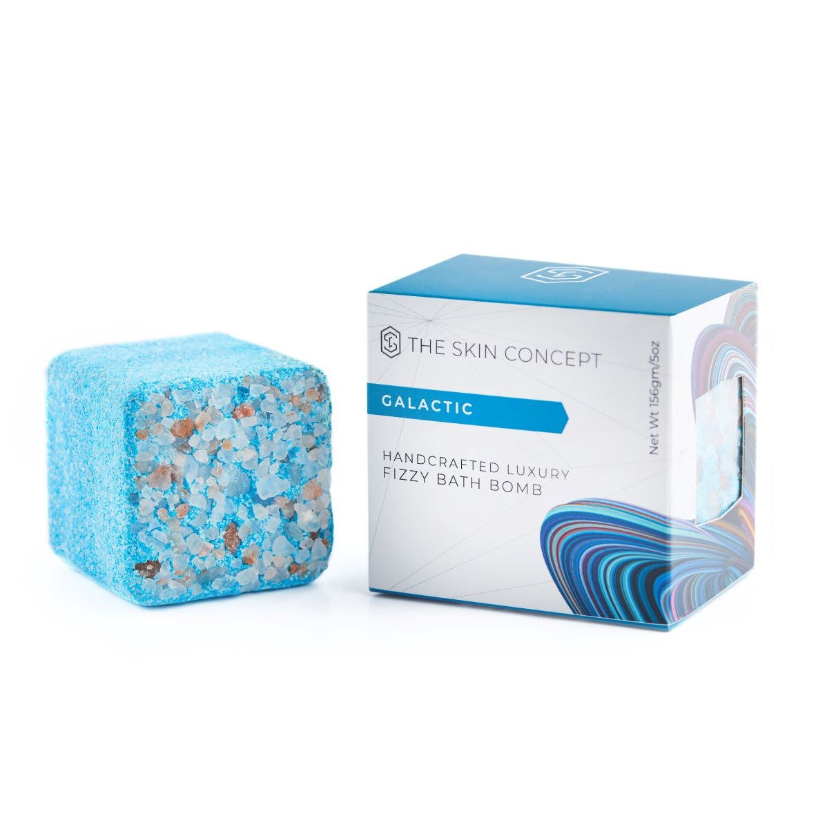 Handmade Himalayan Salt Bath Bomb - Galactic- The Skin Concept