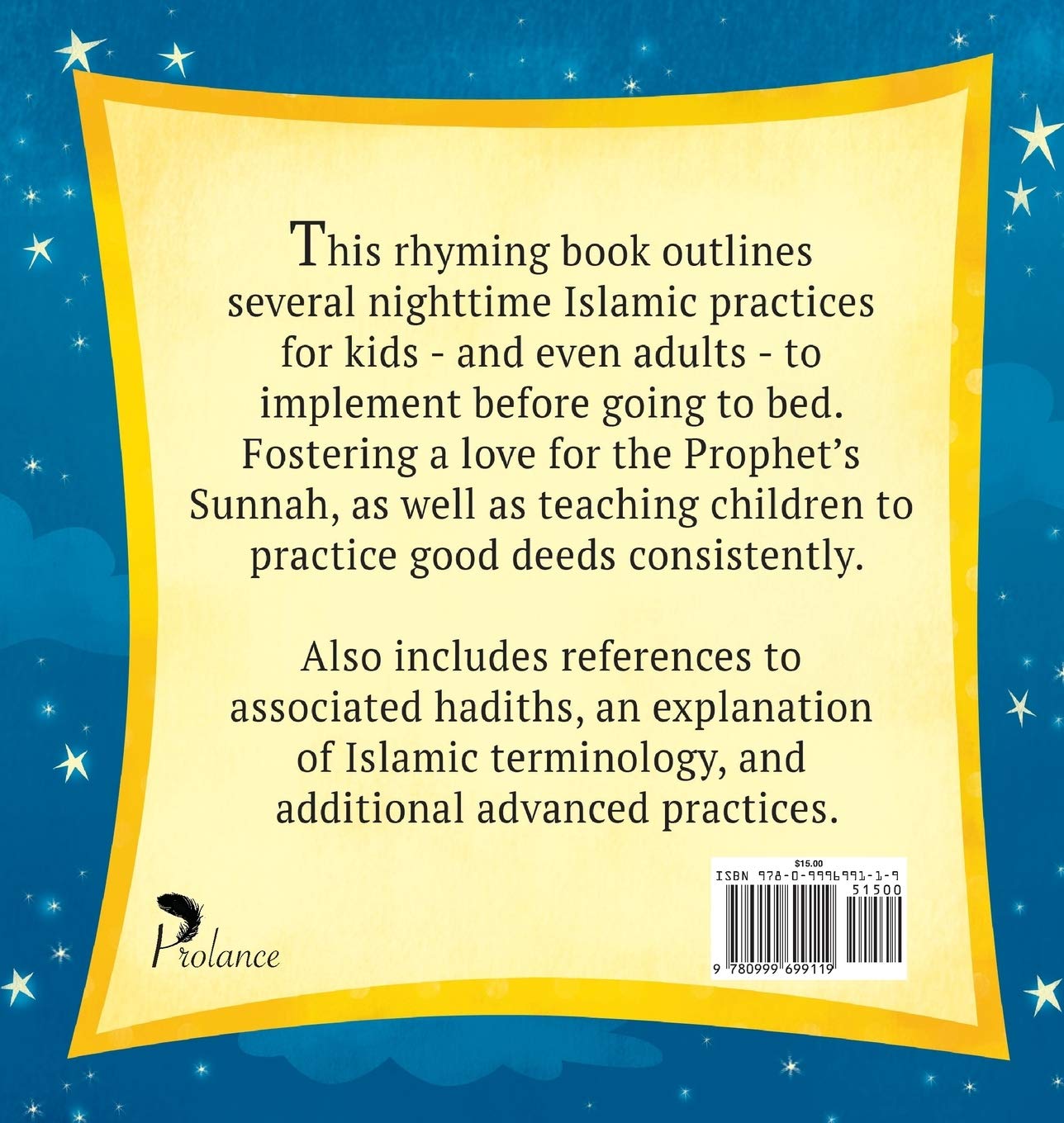 Bedtime Sunnahs - Prolance Publishing