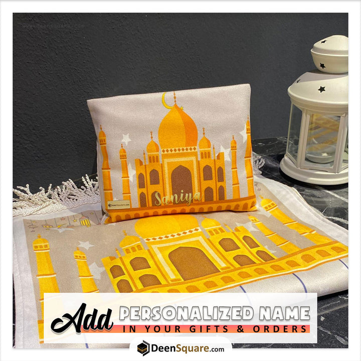 Beautiful Prayer Mat with Pouch for Kids - T4