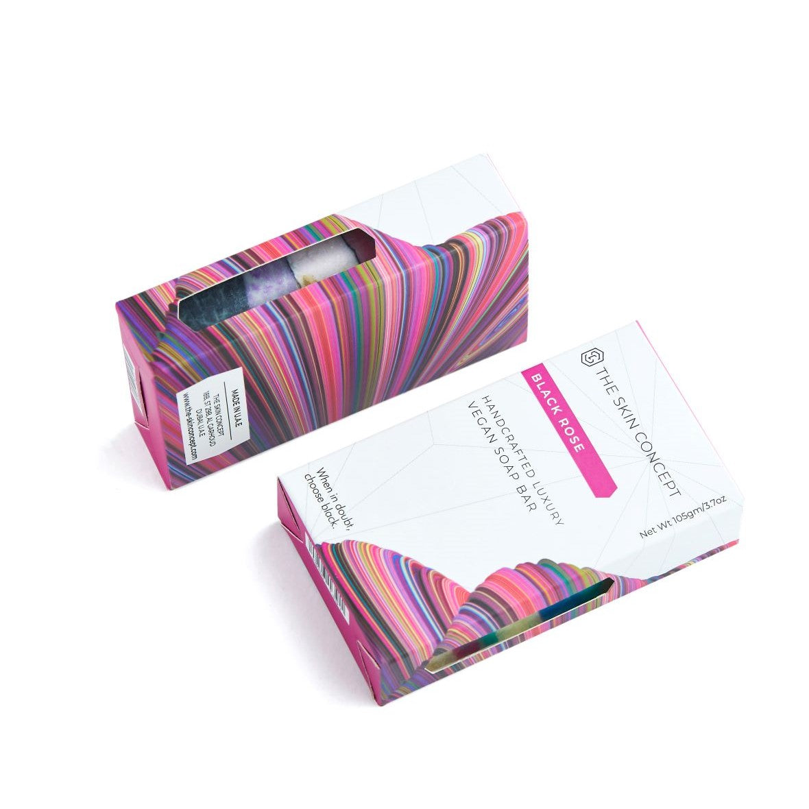 Handmade Premium Soap Bar - Black Rose - The Skin Concept