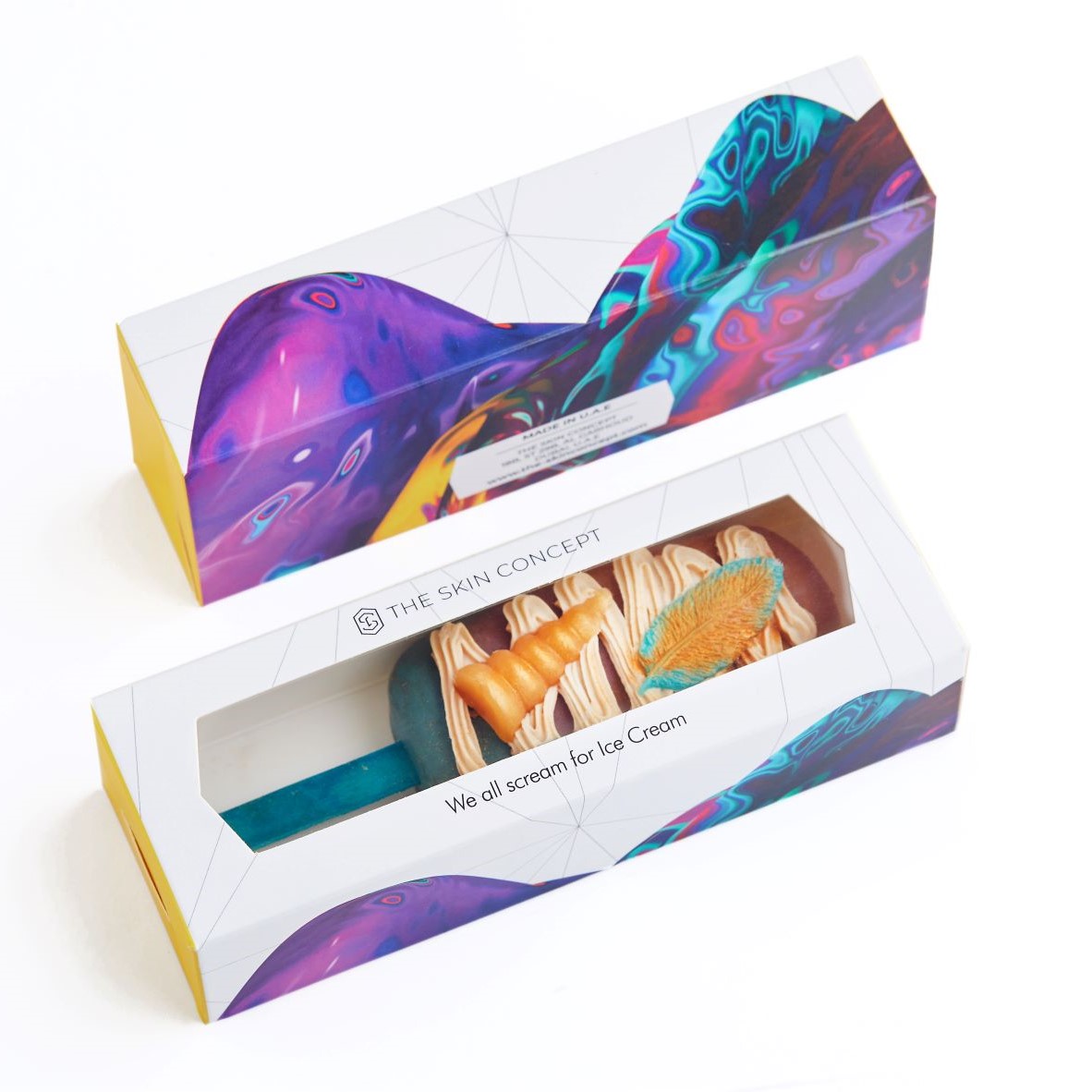 Handmade Vegan Dessert Soap - ENCHANTED POPSICLE- The Skin Concept