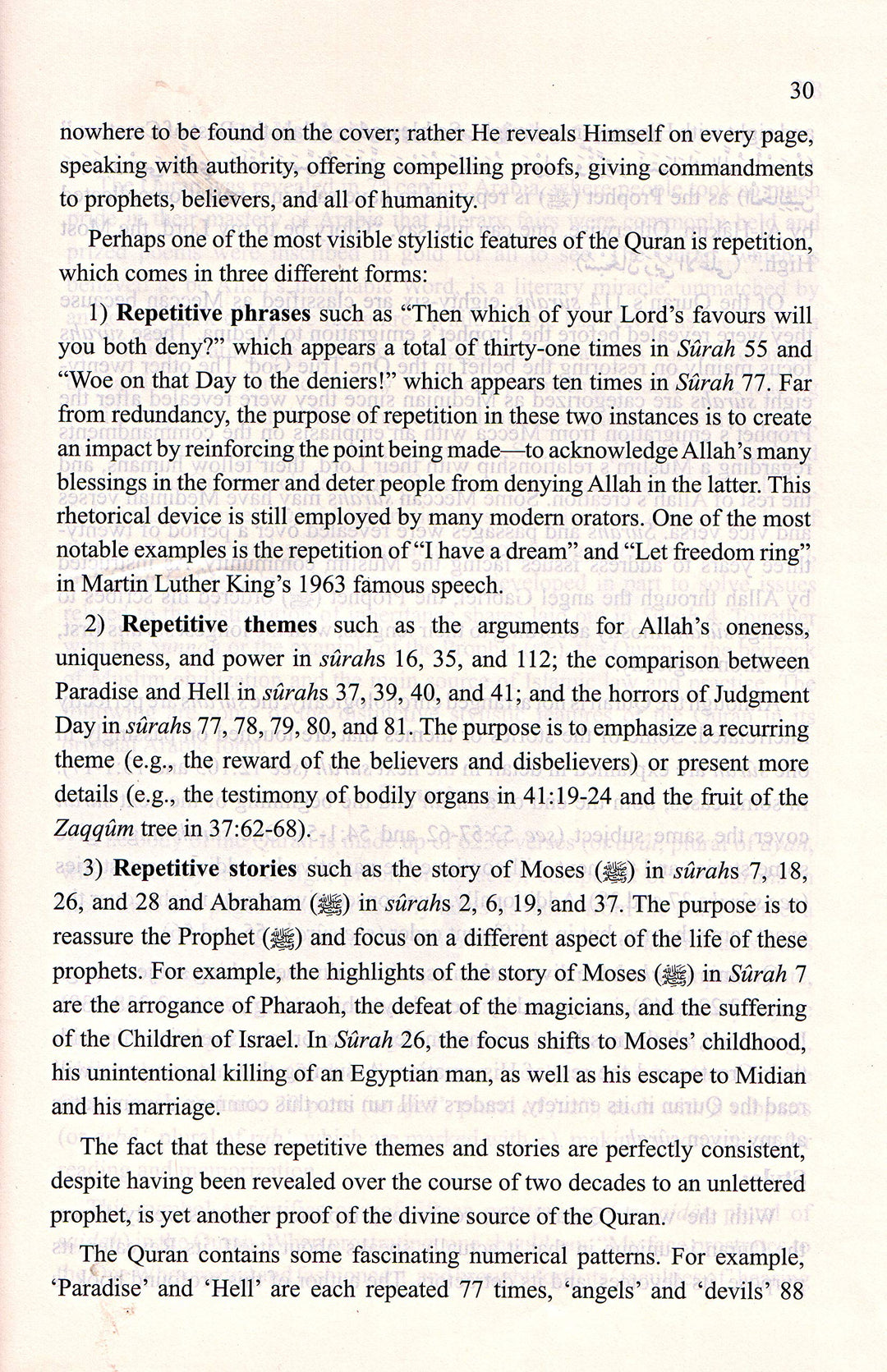 THE CLEAR QURAN - Thematic English Translation with Arabic Text - Hard Cover