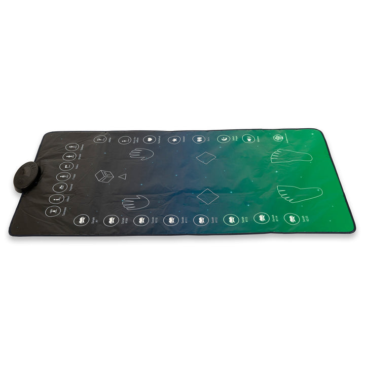 My Salah Mat Adult & Revert Muslim Educational Interactive Prayer Mat - Black Color