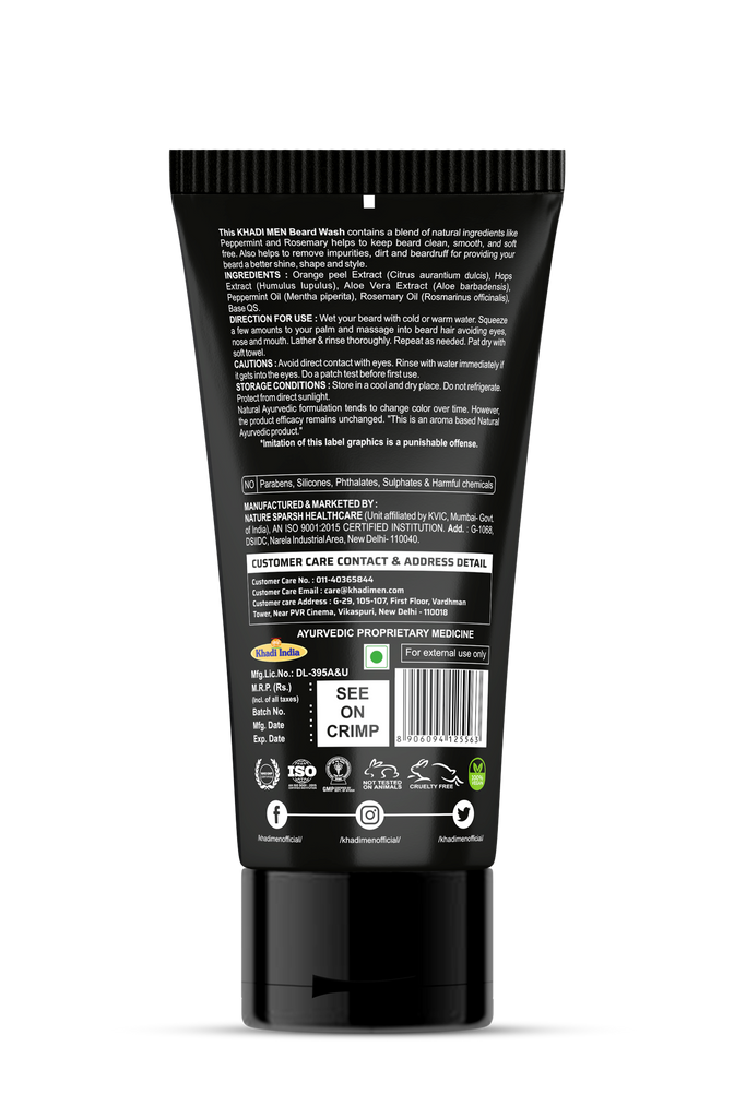 Beard Wash - Khadi Men