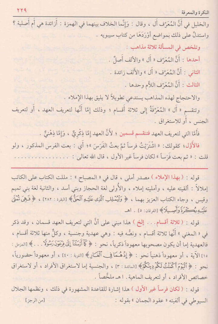 شرح قطر الندى وبل الصدى وعليه حاشية السجاعي ومعه سبيل الهدى | ابن هشام الانصاري | محمد محيي الدين عبد الحميد | ط. دار الفيحاء