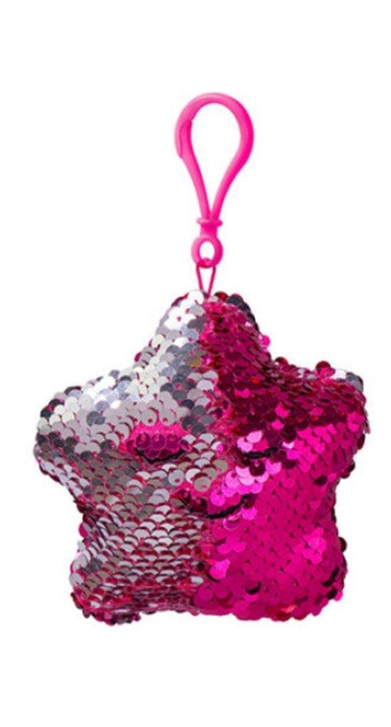 Flippable Sequins My Eating Dua Keyring - DeenSquare.com