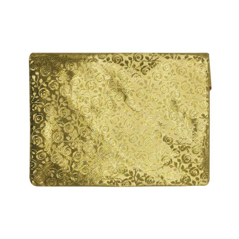 Golden Ghilaf for Quran Size 14 x 20 cm (Quran Cover) - Ref G7