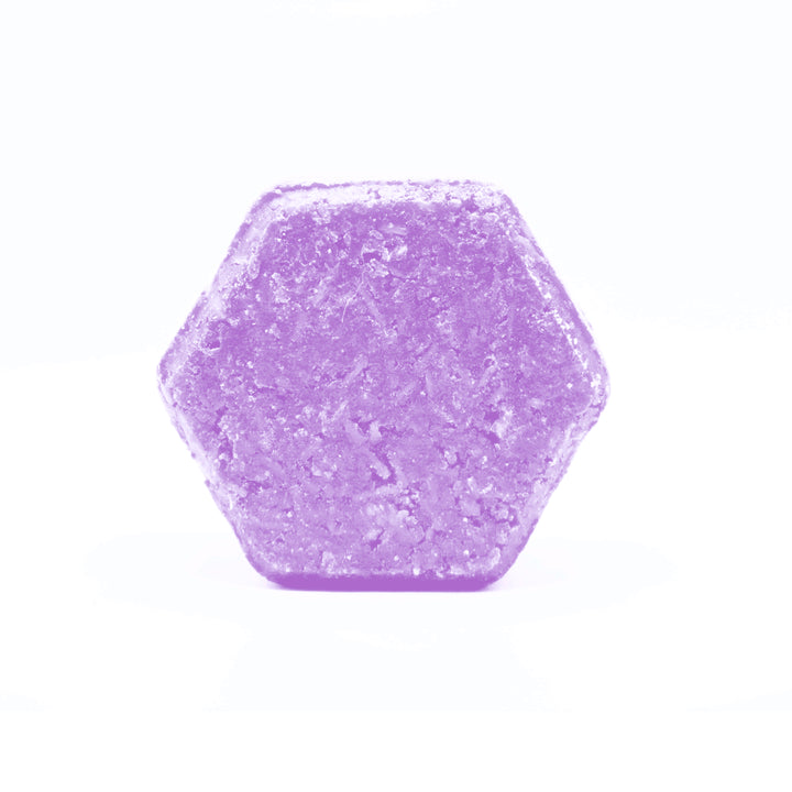HANDMADE VEGAN DRY HAIR SOLID SHAMPOO BAR - AMETHYST- The Skin Concept