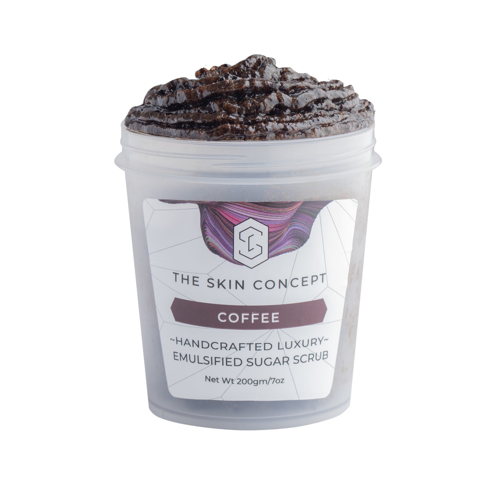 Handmade Sugar Scrub - Coffee- The Skin Concept