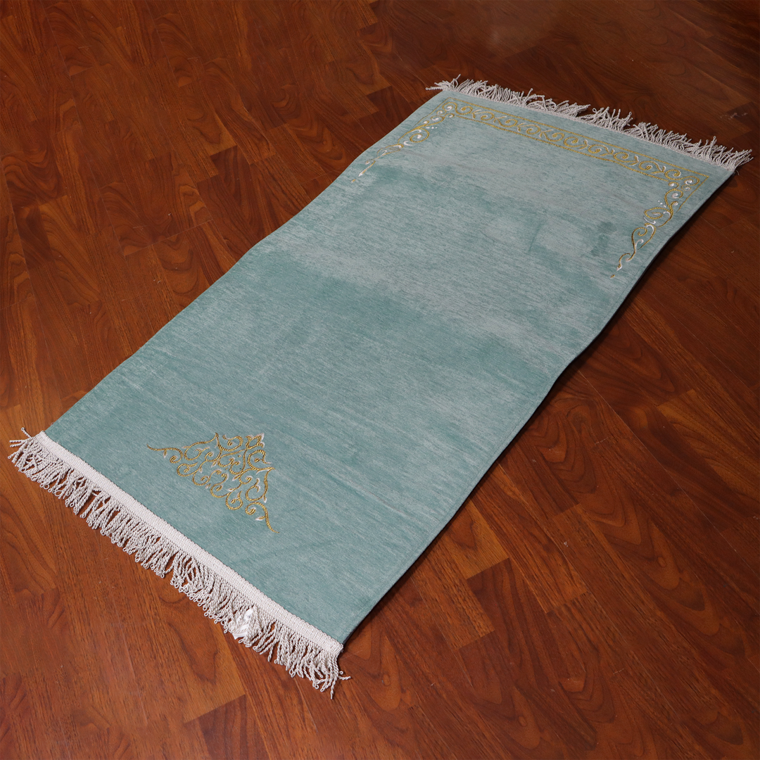 Salam Prayer Mat (with a thin layer of sponge and a stylish modern design) - سجادة سلام مع طبقة اسفنجية رقيقة وتصميم عصري أنيق