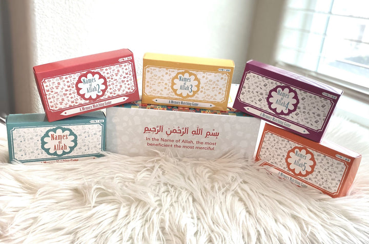 Names of Allah 2: a memory matching game