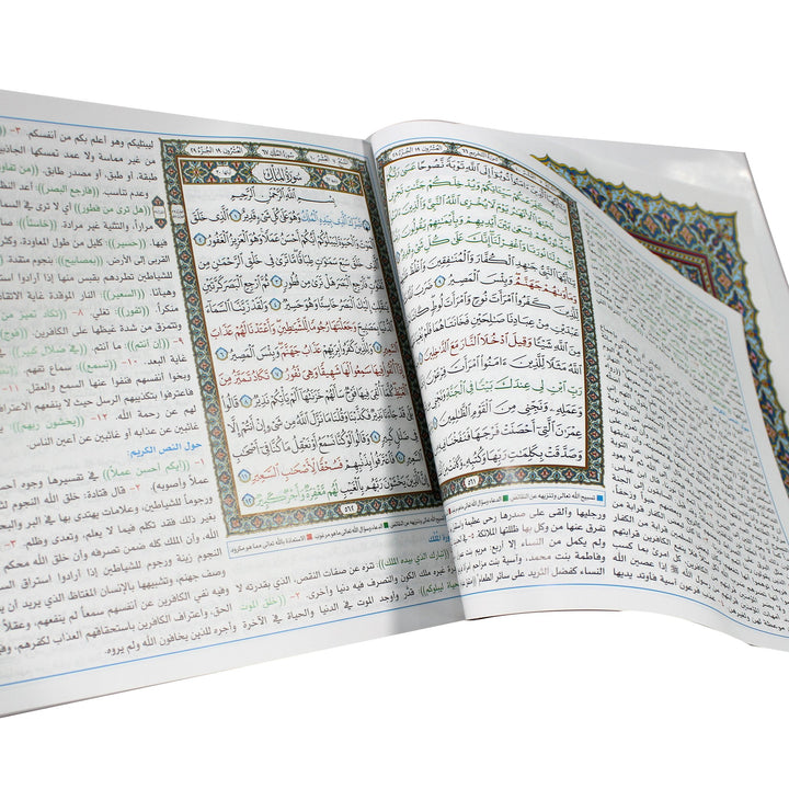 Mushaf Al Munajah - Last 10 juz (22x24 cm) - مصحف المناجاة وبهامشه قبس من القرآن الكريم العشر الأخير