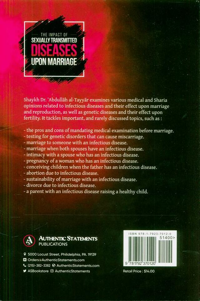 The Impact of Sexually Transmitted Diseases Upon Marriage