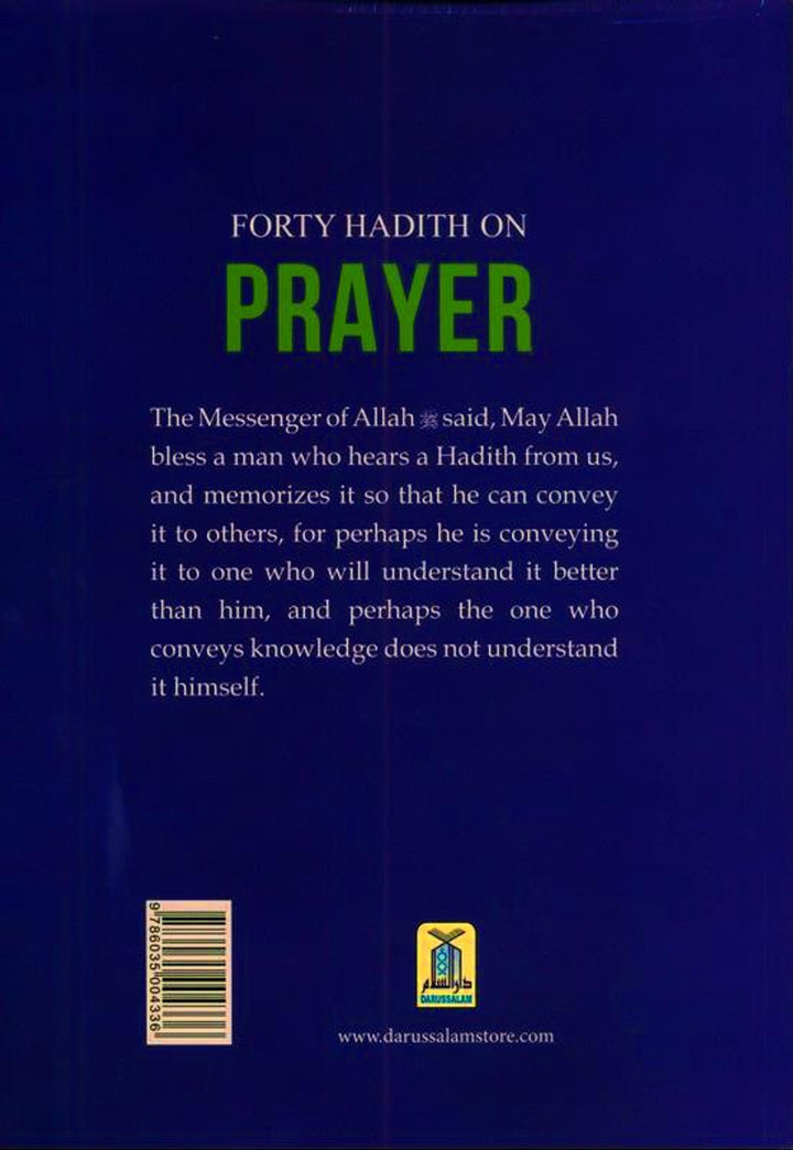Forty Hadith On Prayer